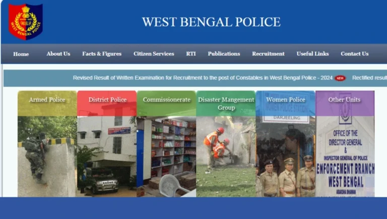 WBP Constable PET PMT Admit Card 2026