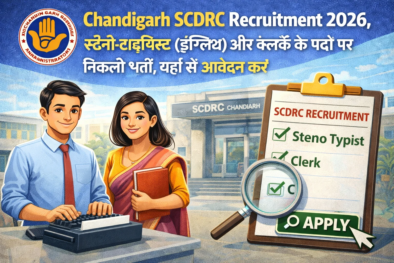 Chandigarh SCDRC Recruitment 2026