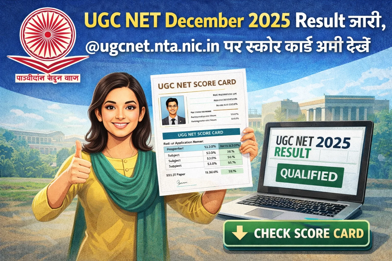 UGC NET December 2025 Result